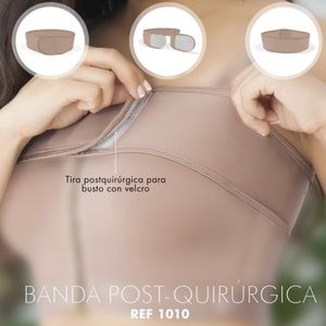 Breast implant post surgical band